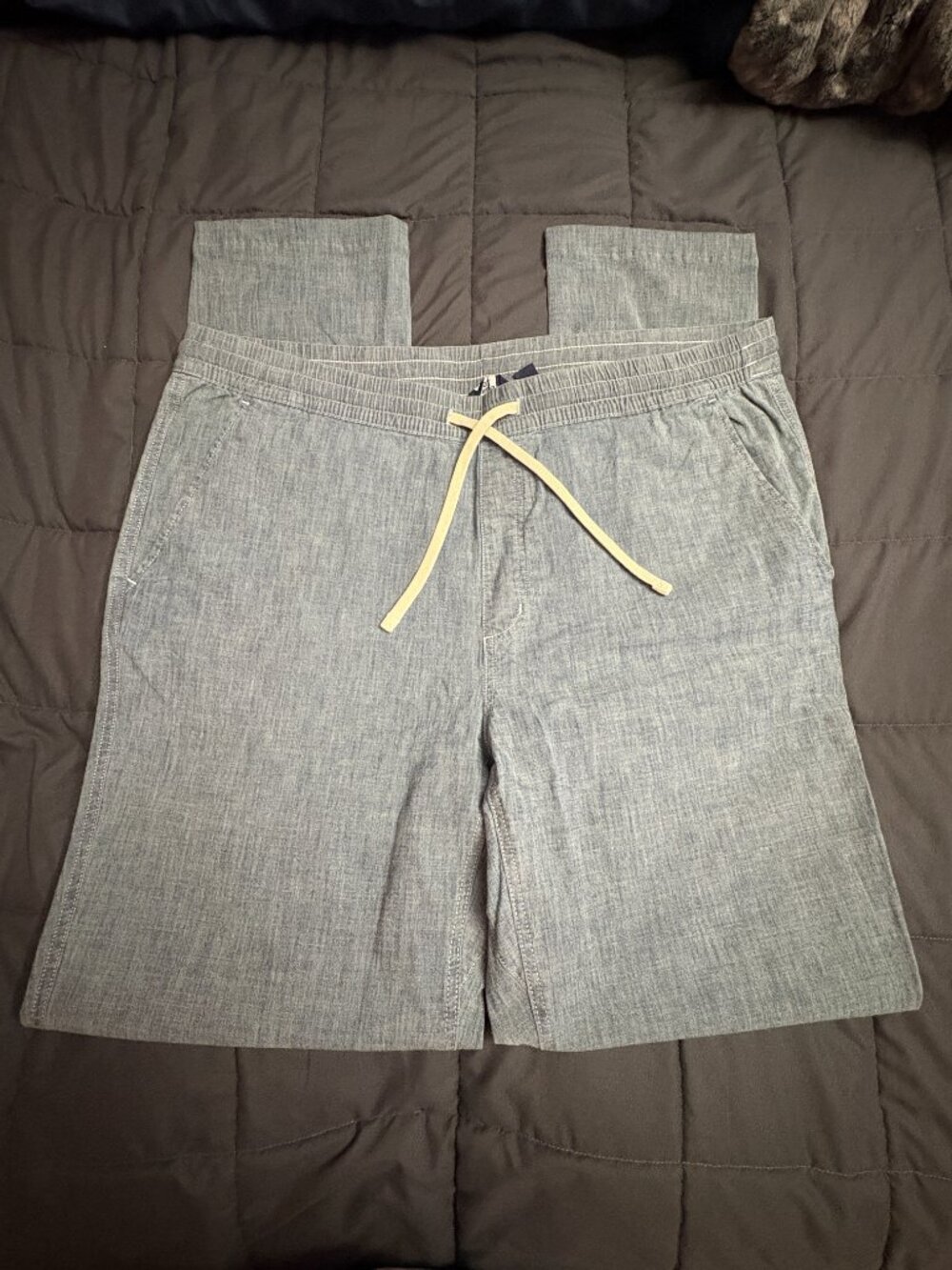 Lands' End Men's Knockabout Deck Pant Drawstring - Size: XL/T - NIP